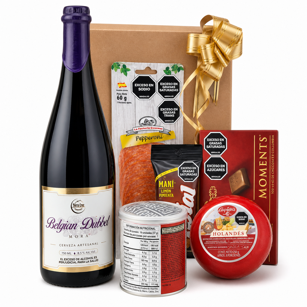 DUBBEL MARIDAJE Belgian Dubbel Mora con Maridaje - Imagen 1